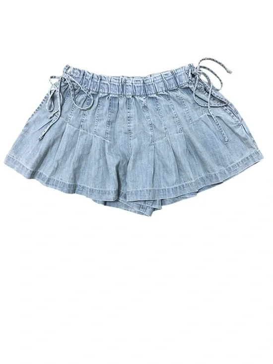 807. FREE PEOPLE We The Free Croquet denim shorts Sz XS $78 - Picture 5 of 6